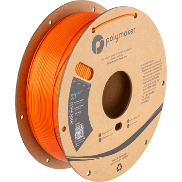 Polymaker PolyLite PLA Silk - Orange - 1.75mm - 1kg